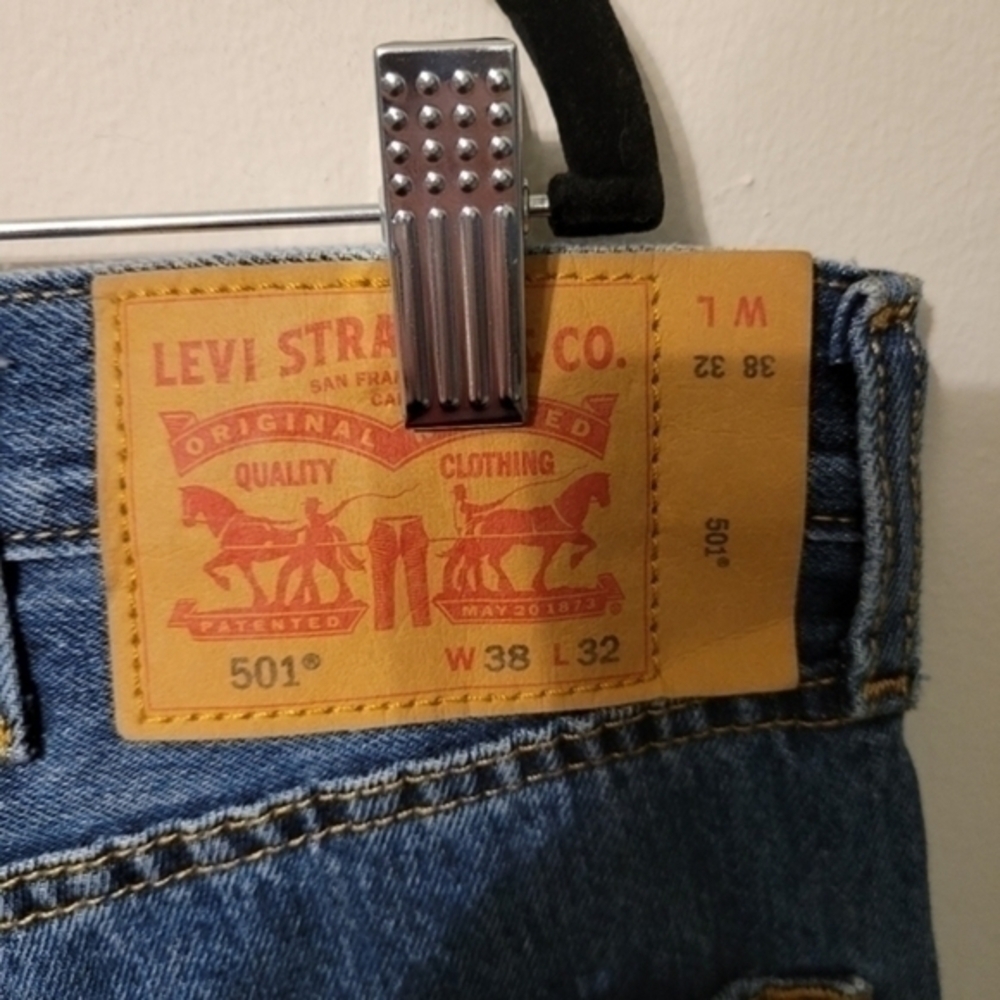 Men's‎ Levi's 501 Jeans - Picture 2 of 6